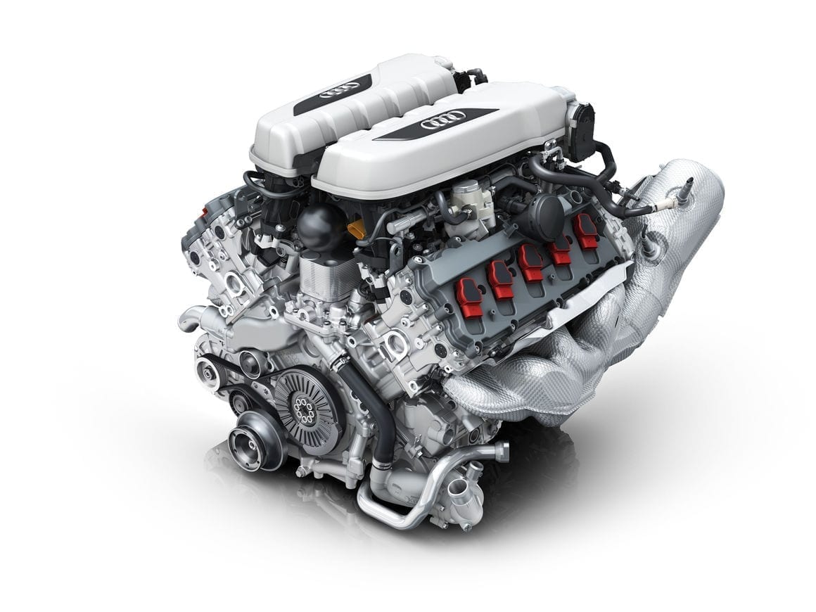 Audi Celebrates the V10 Engine’s Success