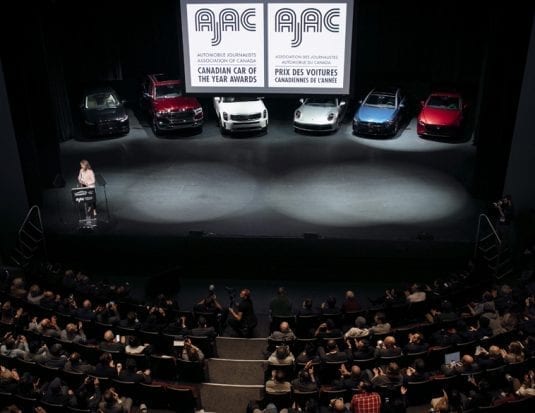 AJAC 2020 voiture canadienne année