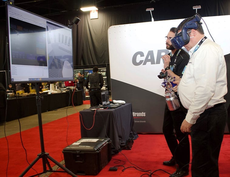 Interactive Display by CARSTAR at CCIF