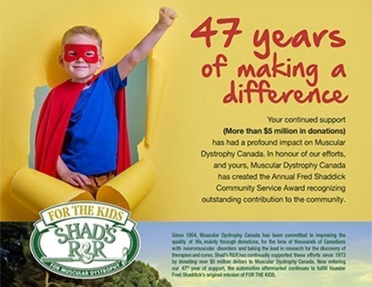 On a positive note, Brad and the Board of Shad’s R&R look forward to seeing you on June 10th, 2021.