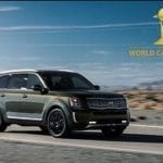 La Kia Telluride a été récompensée par le jury pour son design distinctif et son côté pratique impressionnant. (Photo : Kia Telluride)