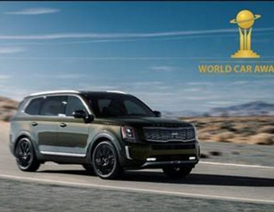 La Kia Telluride a été récompensée par le jury pour son design distinctif et son côté pratique impressionnant. (Photo : Kia Telluride)