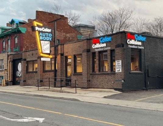 procolor collision hamilton ontario