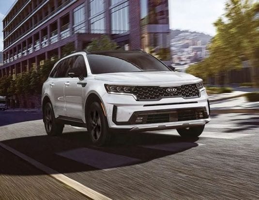 2021 Kia Sorento white