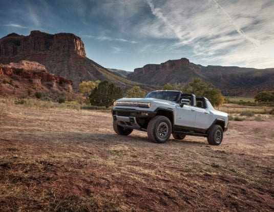2022 GMC hummer EV desert