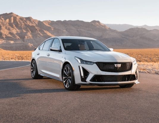 Cadillac CT5 V blackwing white