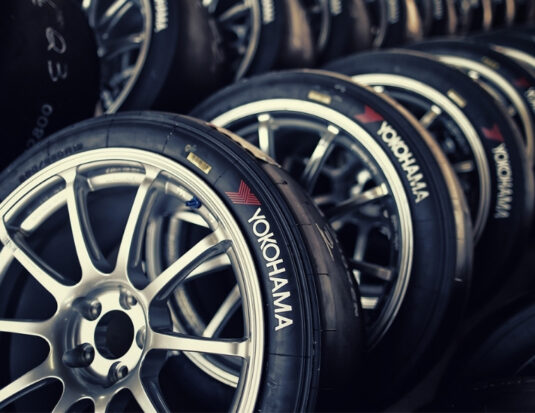 yokohama tires pile