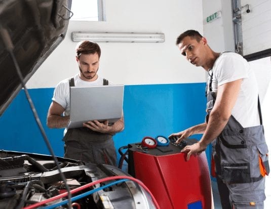 mechanics laptop