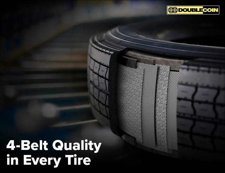 Double Coin 4-Belt TBR Tire