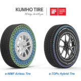 Kumho Tire e-NIMF and e-TOPs tires win 2021 iF design awards