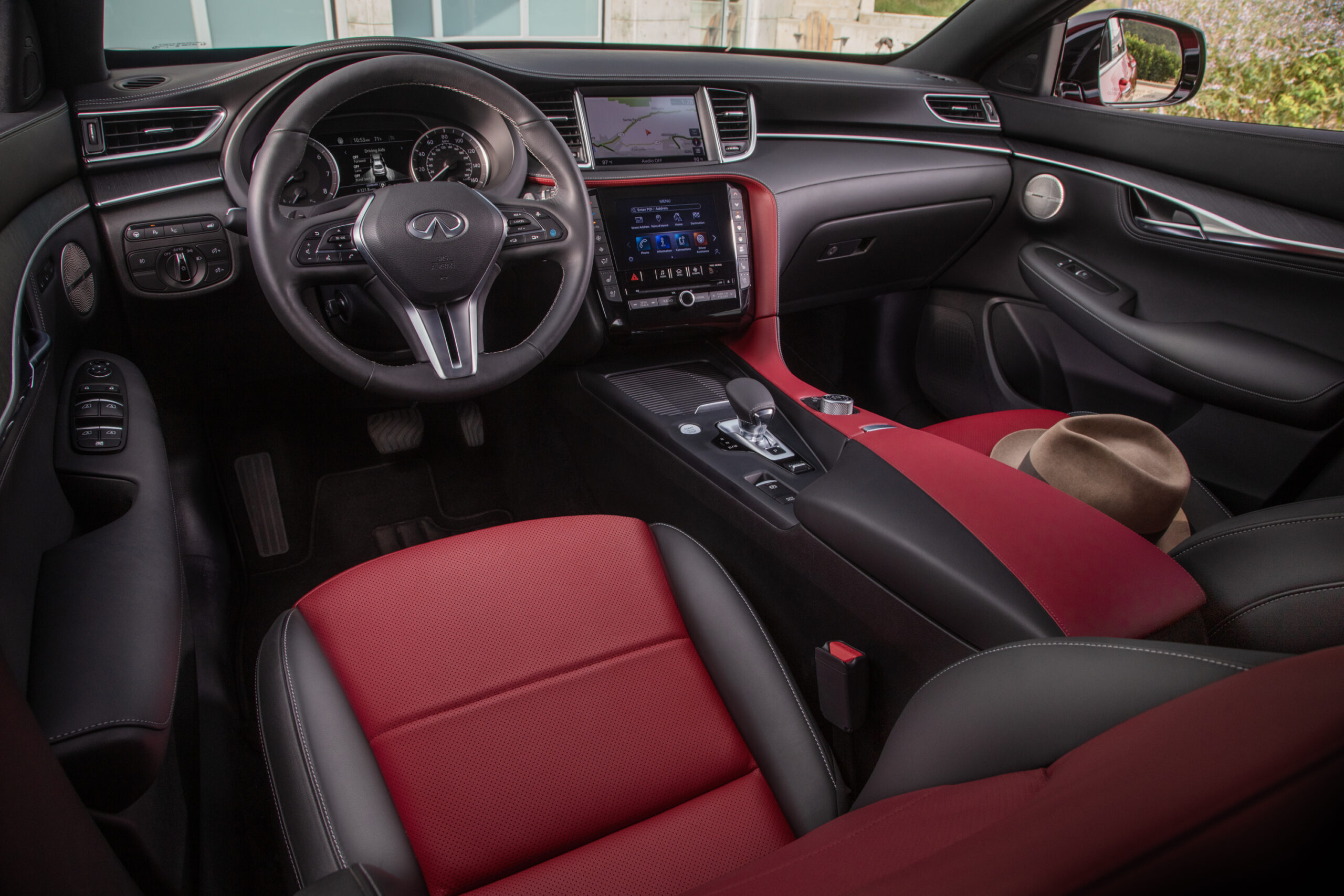 2022 Infiniti QX55 interior