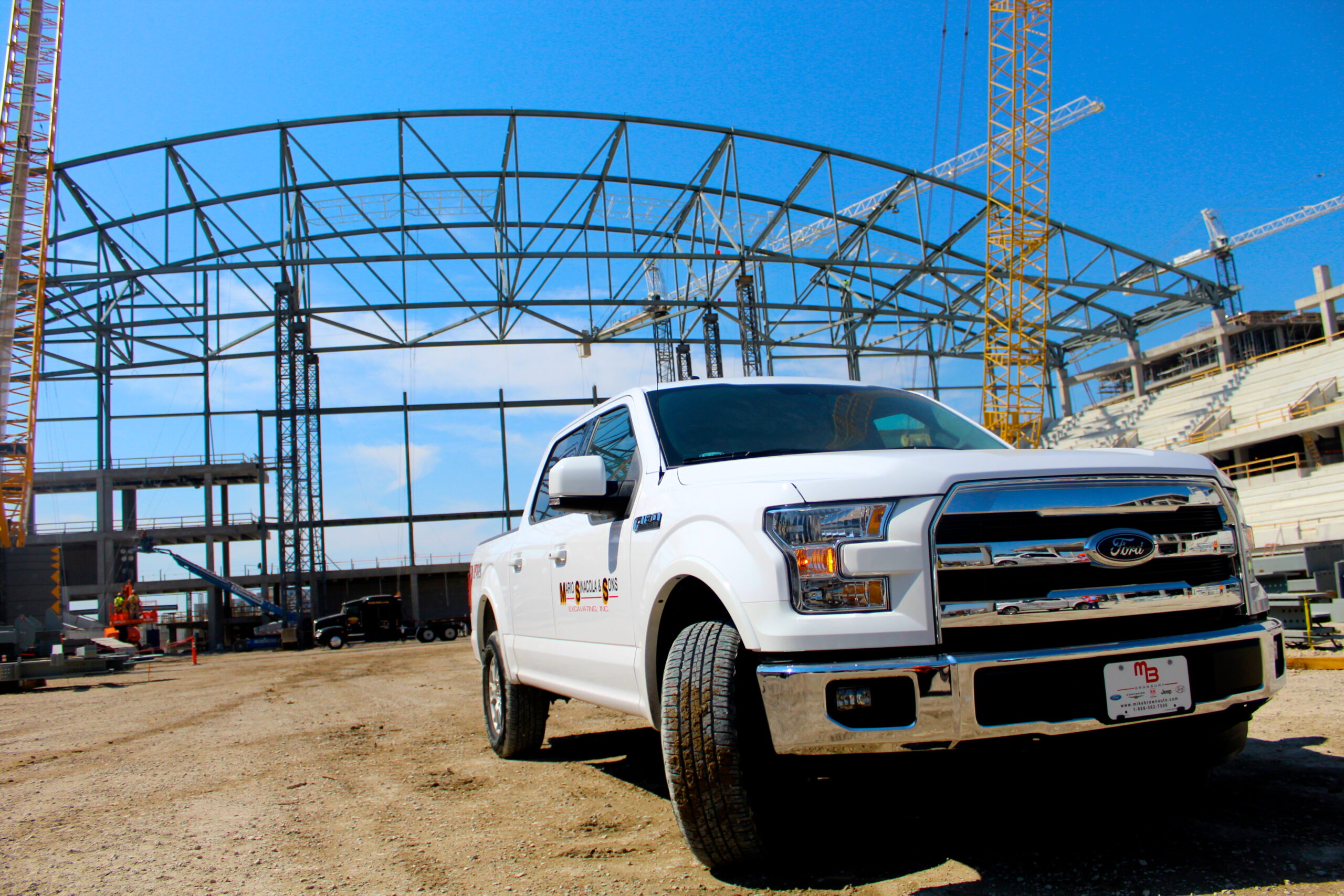 2015 F-150 Dallas Cowboys Stadium Construction