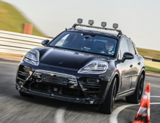 Porsche Macan all electric test drive