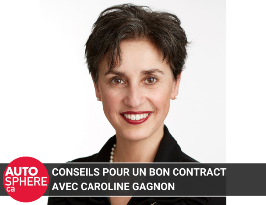 Conseils pour un bon contrat avec Caroline Gagnon