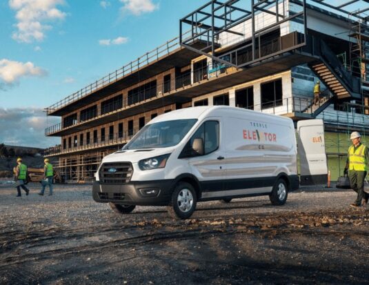 ford transit 2021 construction site