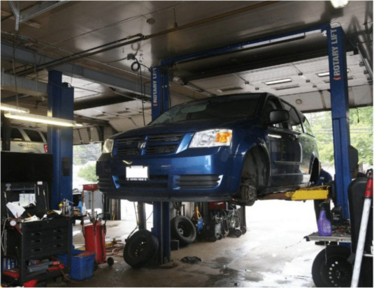 Mechanic Van Repair garage