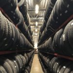 tire storage entreposage des pneus