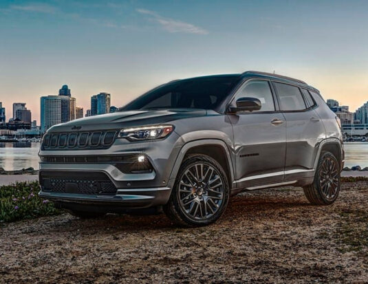 2022 Jeep Compass grey