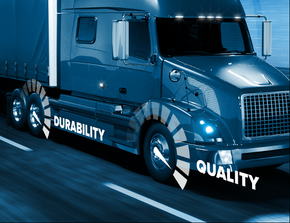 Double Coin durability quality blue truck