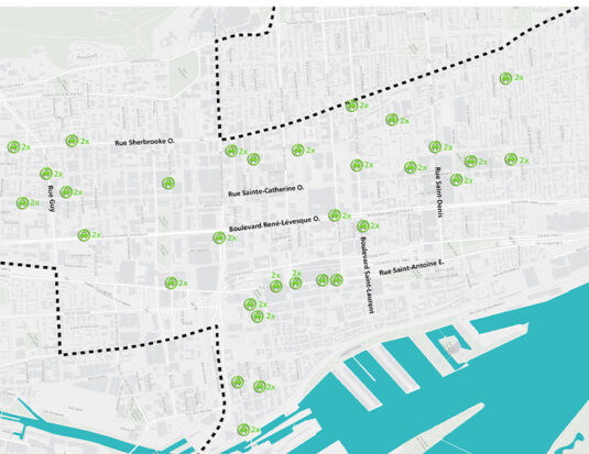 plan de la ville de mtl
