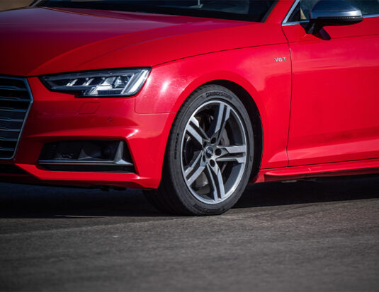 Potenza red car