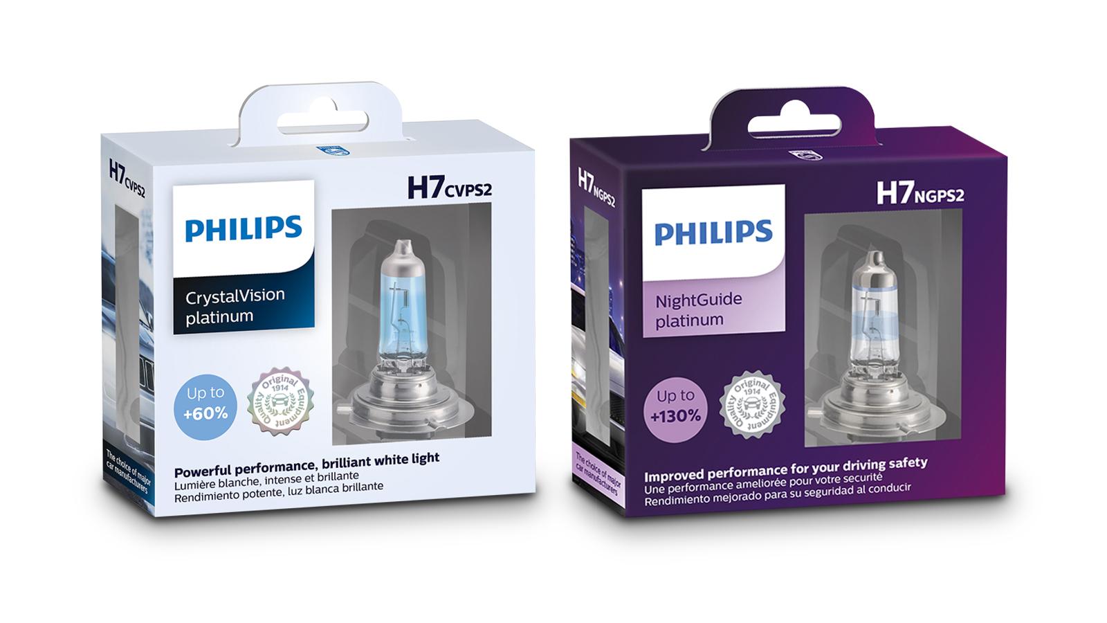 NightGuide platinum Ampoule de phare avant pour voiture