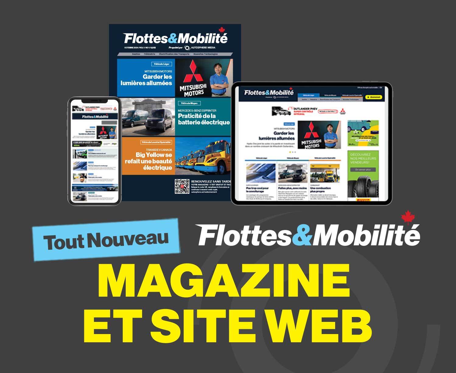 Flottes &amp; Mobilité : Autosphere Media lance un NOUVEAU magazine axé sur les parcs de véhicules