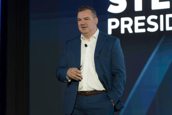 Fix Network Global CEO Steve Leal welcomed attendees and spoke about the organization’s latest news and development strategies. Credit: Fix Network