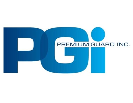 PGI Logo in blue with a white background