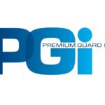 Logo de PGI en lettres bleues sur un fond blanc